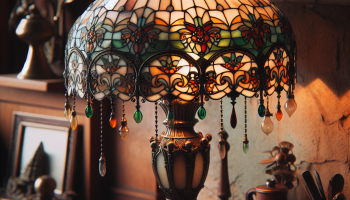 Lampes tiffany antique prix