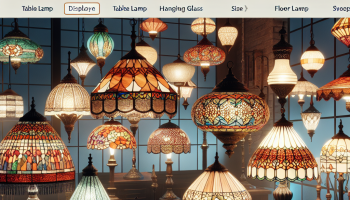 Lampes tiffany boutique en ligne