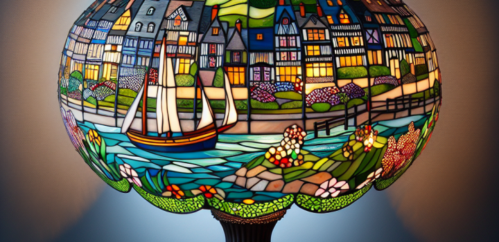 Lampes tiffany 14 honfleur