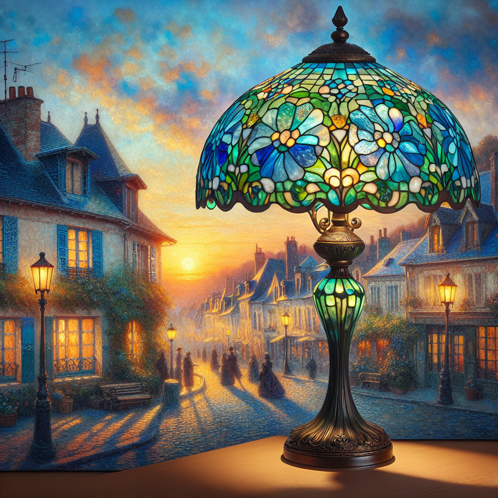 Lampes tiffany auvers sur oise jean pierre