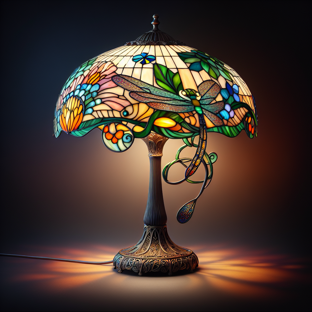 Lampe Tiffany art nouveau