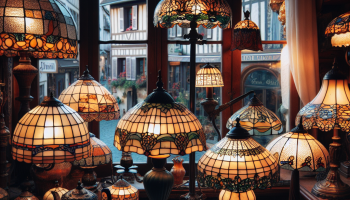 Lampes tiffany auvers sur oise jean pierre